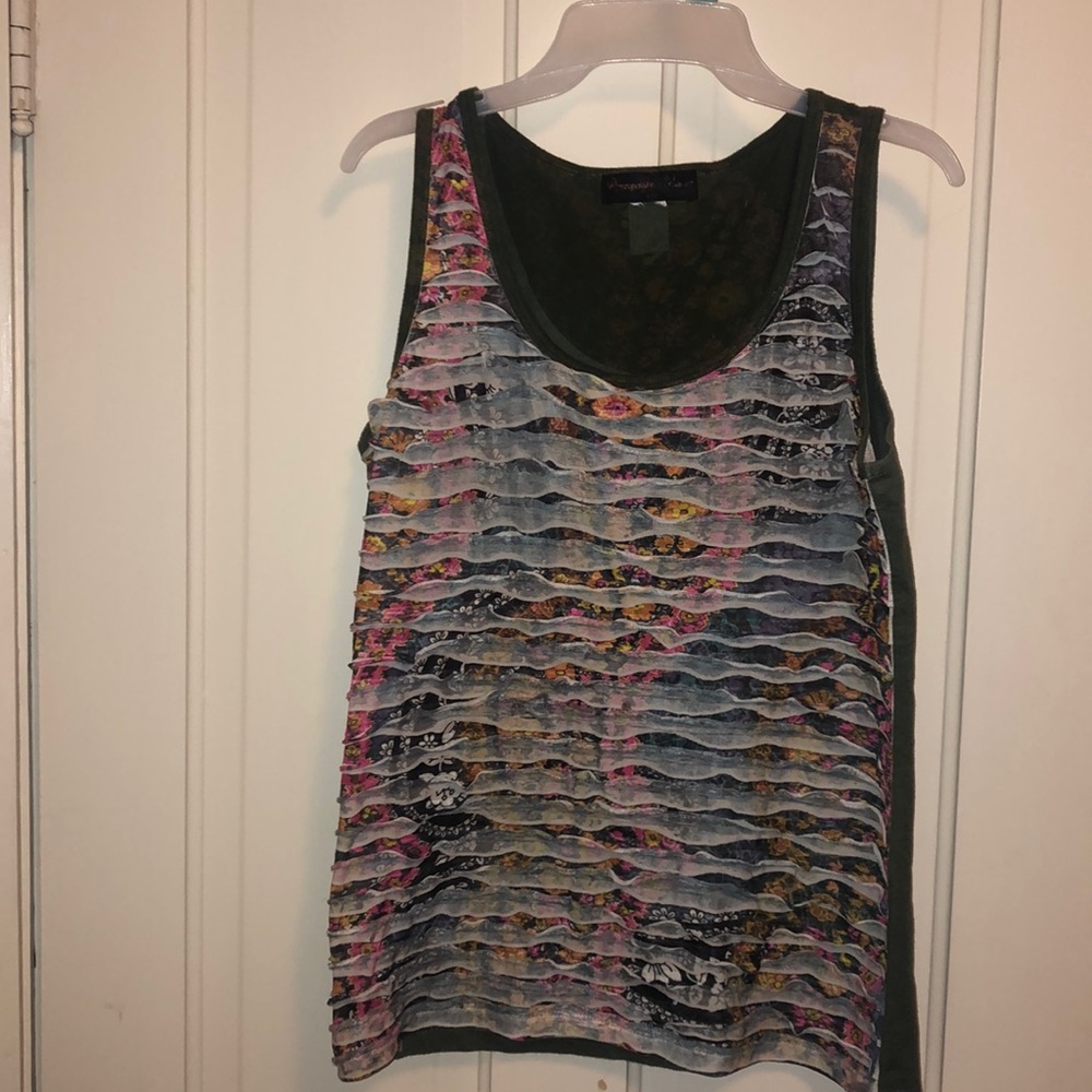 Unique burn out tank